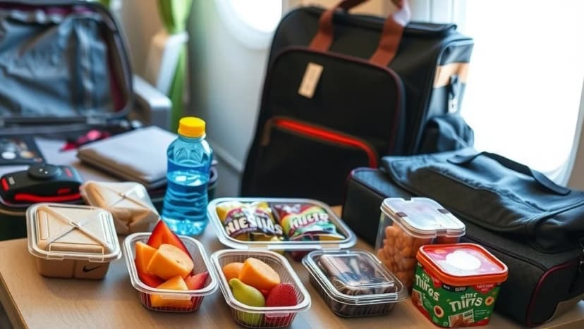 Får man ta med mat på flyget