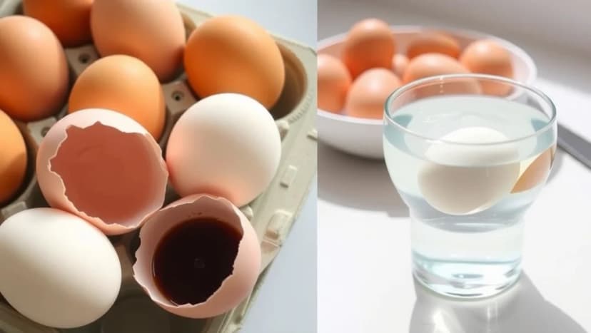 Hur vet man om ett ägg är dåligt