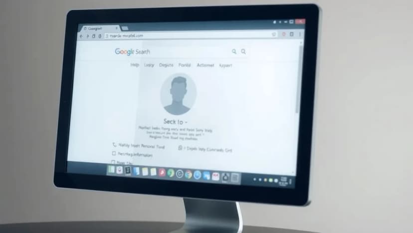 Hur tar du bort dig från Google sökning